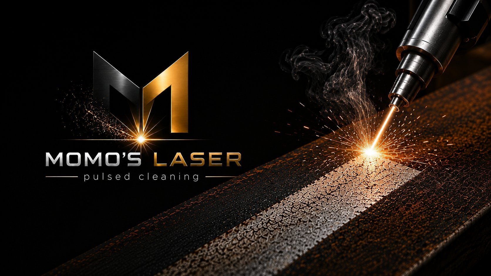 Momo's Laser – pulsed cleaning in action